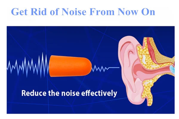 Disposable High Fidelity Quiet Customizable Noise Reduction Foam Earplugs for Sleep