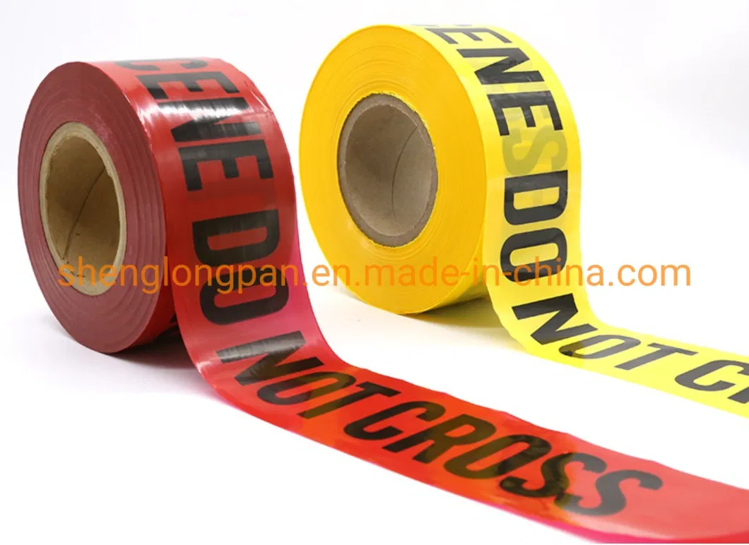 Barrier/Barricade Caution Tape Yellow PE Warning Tape