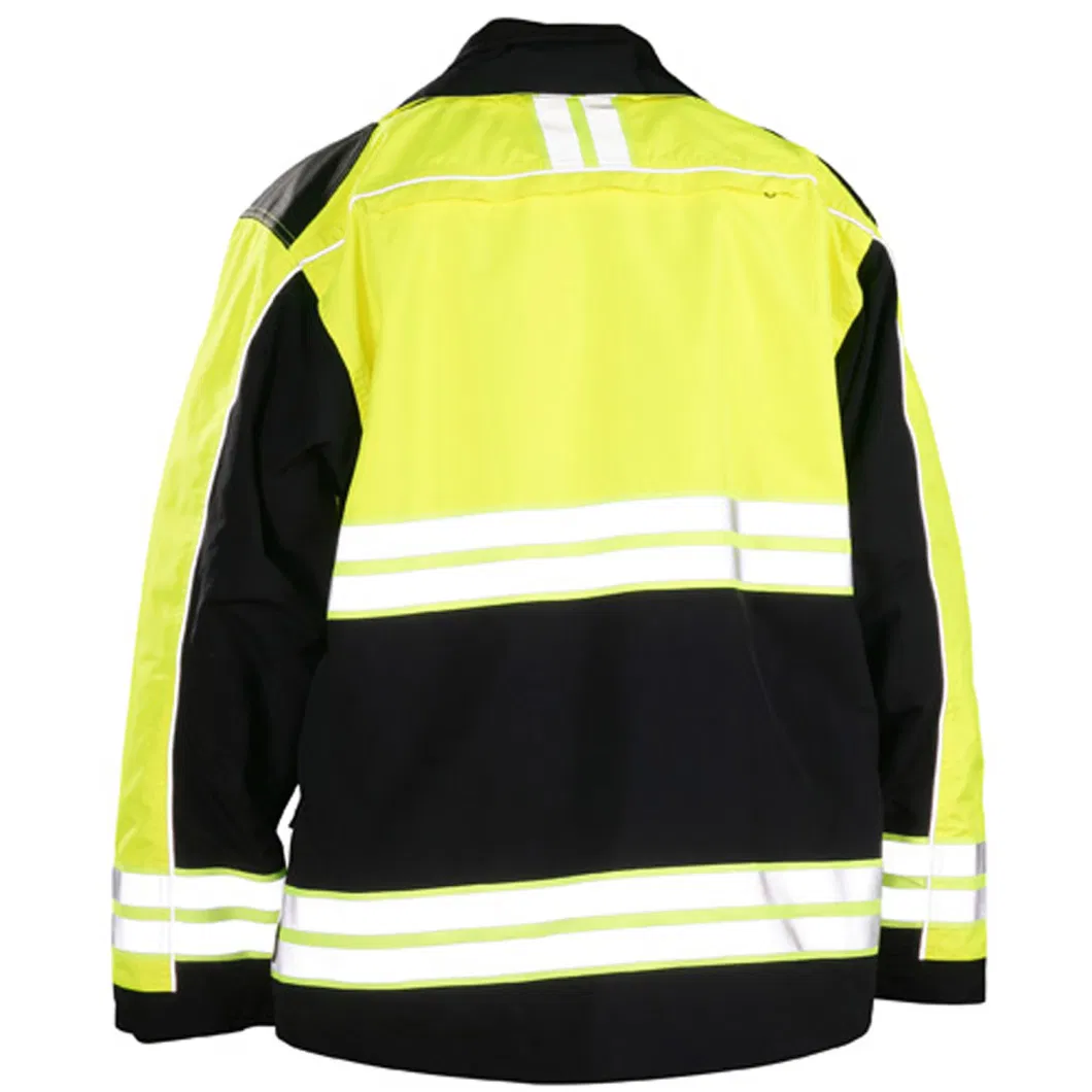 Original Manufacturer Mens Safety Waterproof Jacket Hi Vis Reflective Work Parka