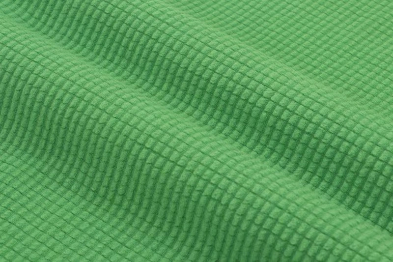 Factory Price 100% Polyester Plaid Jacquard Micro Polar Fleece for Garment and Home Textile